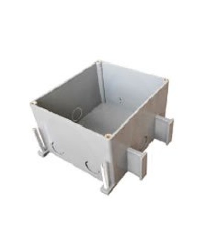 Коробка для люков в пол на 2 поста BOX/2+2ST66 (70125): Коробка для люков в пол на 2 поста 45х45мм + 2 модуля 45х22,5 (70025), пластик в Череповце