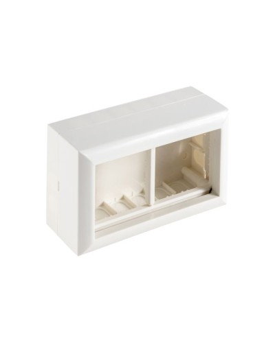 Коробка на 2 модуля для механизмов 45х45мм SM45/4 (72944): Коробка для механизмов в Череповце