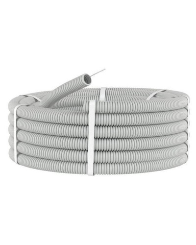 Труба HFFR тяжелая D40, серая (21140HF-GR): Труба гофрированная, с зондом, не распространяющая горение, без галогена в Череповце