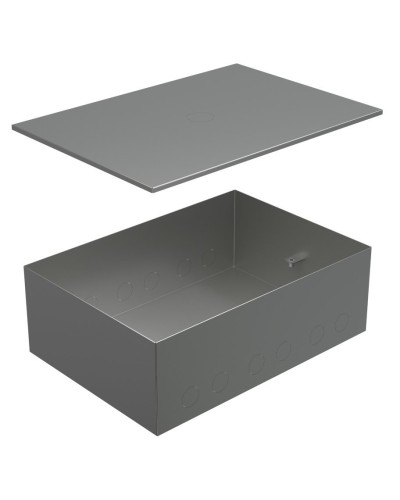 Коробка металлическая с крышкой для заливки в пол BOX/6-8 (70161): Коробка металлическая с крышкой для заливки в пол 249,6х167,6х75мм, для люков 70062, 70082 в Череповце
