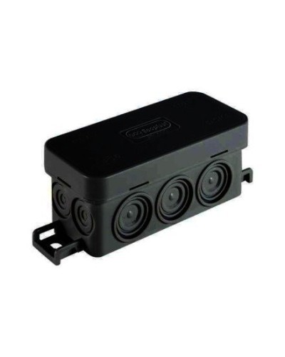 Коробка JBL090 90х42х40, 10 вых., IP55, черная (44055BL-1). Коробка монтажная. Экопласт в Череповце