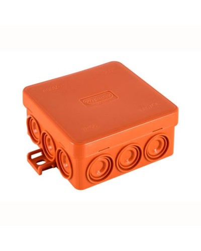 Коробка JBL085 85х85х38, 12 вых., 4P (0,15-4мм²) (43555HF): Коробка монтажная, огнестойкая, без галогена в Череповце
