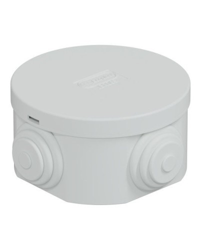 Коробка JBR065 D=65х35, 4 вых., IP44, белая (44004W-1). Коробка монтажная. Экопласт в Череповце