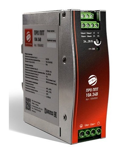 ПРО ППТ 10A 24VDC. Преобразователь DC/DC. Электро-Профи в Череповце