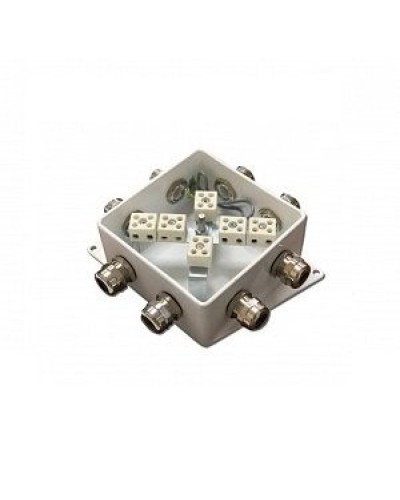 КМ-О (12к*10,0)-IP66-120х120, два ввода: Коробка монтажная огнестойкая в Череповце