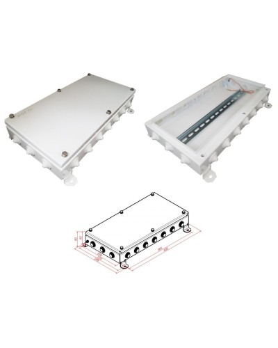 КМ IP55-2040. Коробка монтажная электротехническая. Гефест в Череповце