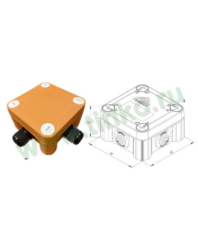 КМ-О-1010(П)(8к)-IP66(П6-12): Коробка монтажная огнестойкая в Череповце
