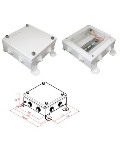 КМ IP55-1515. Коробка монтажная электротехническая. Гефест в Череповце