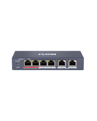 F-SW-EU206POE-V/L. Сетевой PoE коммутатор. i-FLOW в Череповце