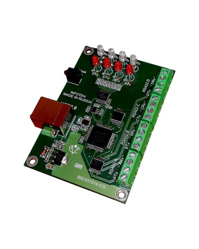 AVT-USB/4RS422. Промышленный преобразователь USB в RS-422. Инфотех в Череповце