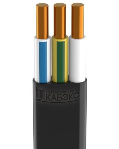 ВВГ-Пнг(А)-LS 3х1,5 ОК (N PE) 0,66кВ Кабэкс (ТХМ00375256). Кабель силовой огнестойкий, не распространяющий горение, с низким дымо- и газовыделением. Кабэкс в Череповце