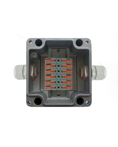 МКС Мороз, 2В, с клеммниками REXANT, IP66/IP68. Коробка коммутационная металлическая. Магнито-Контакт в Череповце
