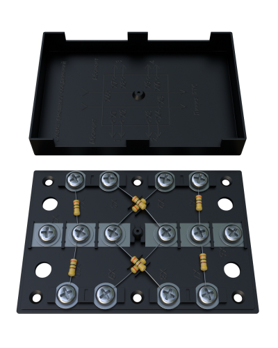 KRA-4 300 Om black (MEC42104). Коробка на 4 абонента. МЭК-Электрика в Череповце