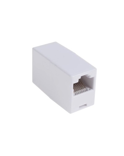 RJ-45 (розетка)-RJ-45 (розетка) (белый): Разъем распределительный в Череповце