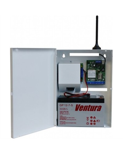 SR103-2GSM-SBK25-W Ретро (SR103-2GSM BK-7W) под АКБ 7Ач, цвет белый. Конвертор протоколов. Проксима в Череповце