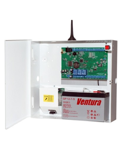 S632-2GSM-BK25-W (S632-2GSM-BK), Бокс-комплект под 7Ач, белый. Устройство оконечное объектовое приемно-контрольное c GSM коммуникатором. Проксима в Череповце