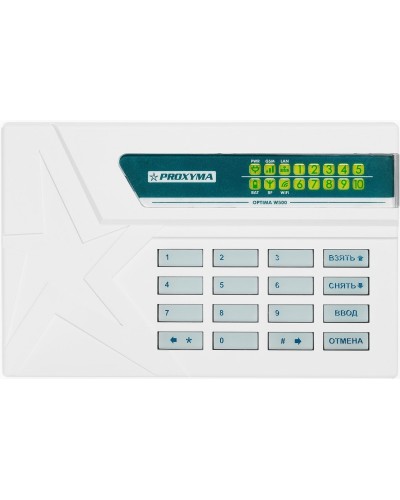 W500RL+ Optima. Объектовый прибор с встроенными GSM, РПП Ладога-РК/Ладога-РК+, и проводными шлейфами. Проксима в Череповце