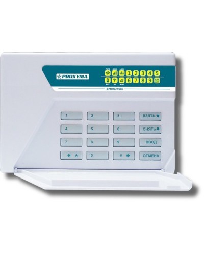 W500BL Optima. Объектовый прибор с встроенными GSM, РПП БРИЗ и Ладога-РК и проводными шлейфами. Проксима в Череповце
