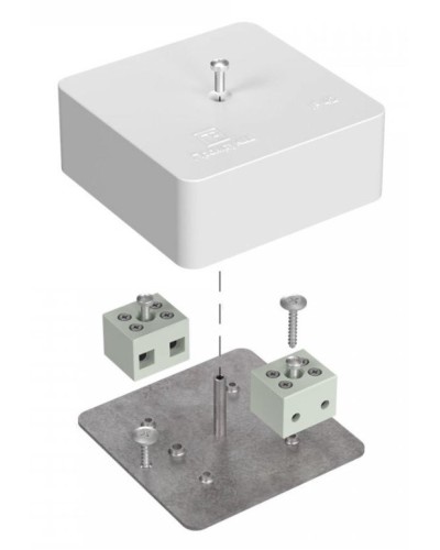 Коробка огнестойкая 75х75х30 (40-0450-FR2.5-4). Коробка огнестойкая для открытой установки. Промрукав в Череповце