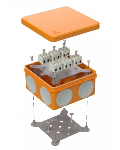 Коробка огнестойкая 60-0300-FR2.5-12 Е15-Е120 100х100х50. Коробка огнестойкая для открытой установки. Промрукав в Череповце