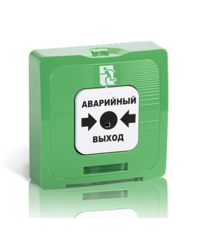 ИР 513-10 исп.1 АВАРИЙНЫЙ ВЫХОД (зелёный). Элемент дистанционного управления. Рубеж в Череповце