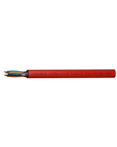 КПСВВнг(А)-LS 4х2х2,5 (Спецкабель). Кабель симметричный для систем сигнализации и управления, групповой прокладки, с пониженным дымо- и газовыделением. Спецкабель в Череповце