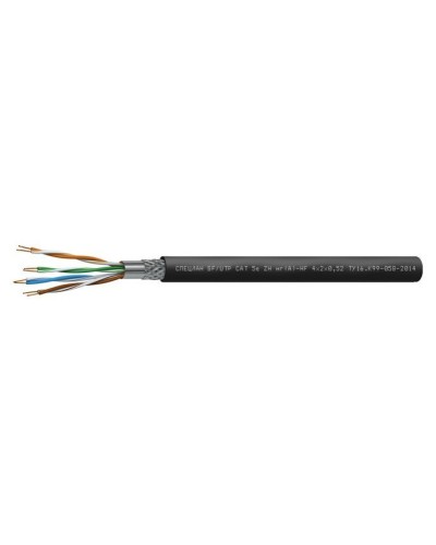 СПЕЦЛАН SF/UTP Cat 5e ZH нг(А)-HF 4х2х0,52. Кабель «витая пара» (LAN) для структурированных систем связи. Спецкабель в Череповце