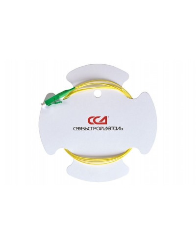ШОС-SM/0.9 мм-LC/APC-p/t -1.0м (130201-03690). Пигтейл оптический. ССД (Связьстройдеталь) в Череповце