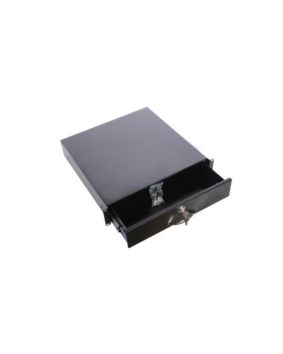 ТСВ-Д-2U.450-9005. Полка (ящик) для документации 2U. ЦМО в Череповце