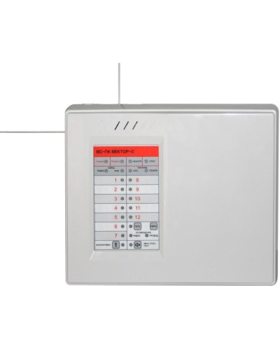 ВС-ПК ВЕКТОР-С (Wi-Fi + GE (GSM+Ethernet)). Прибор приемно-контрольный и управления охранно-пожарный адресный радиоканальный со встроенным коммуникатором GSM. Версет в Череповце