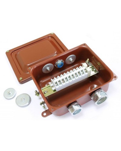 ККМА-10 У2 IP54 (zeta30372). Коробка клеммная металлическая с муфтами АТК для трубной электропроводки. ЗЭТА в Череповце